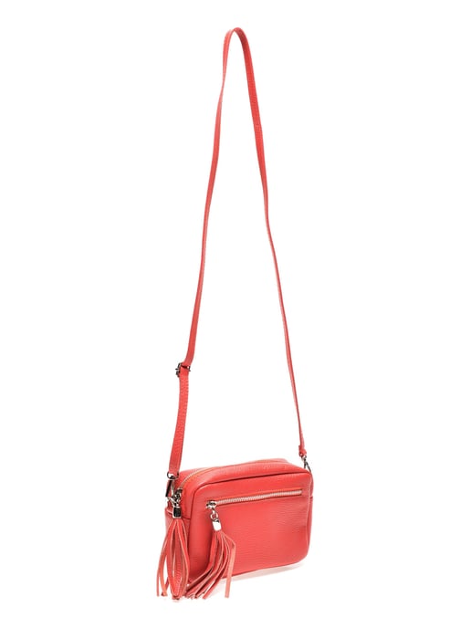 Isabella Rhea SS22 IR 1447 Rood Rundleer Tas - Image 2