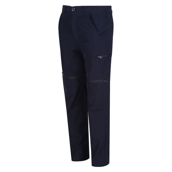 Regatta Kinder/Kinder Highton Stretch Afritsbare Wandelbroek (Marine) - Image 3