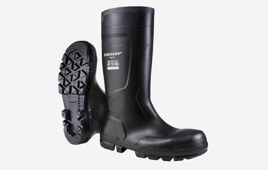 Dunlop Work-It Full Safety WATERPROOF Wellington Mens