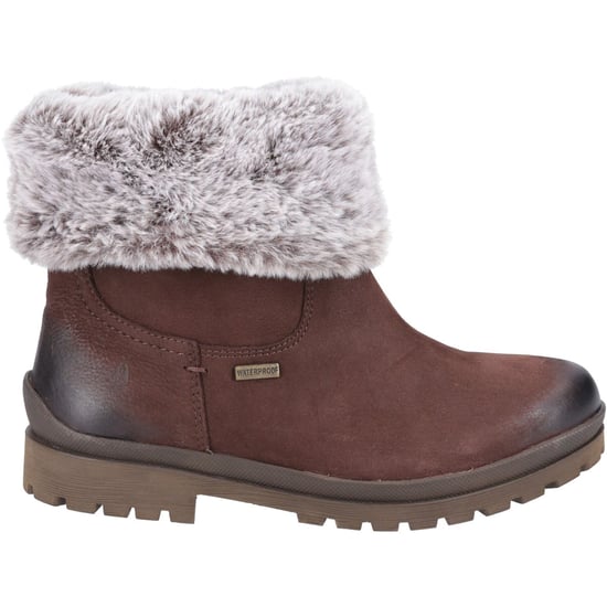 Hush Puppies Alice Leer Vrouwen Bruin Laarzen - Image 5