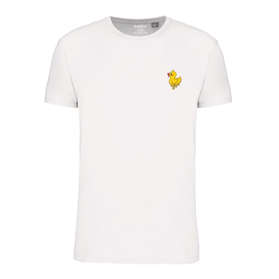 Ballin Est. 2013 Tee SS Backprint Duck Shirt Wit - Image 1