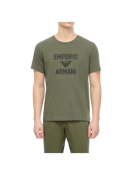 Emporio Armani heren T-shirt met adelaar - Image 1