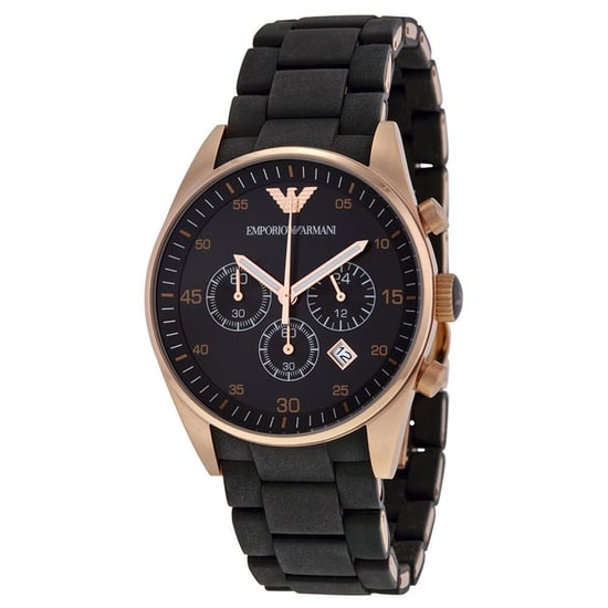 Emporio Armani Horloge AR5905 Zwart - Image 1