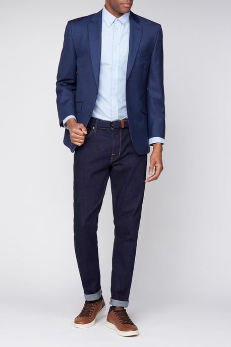 Classic Fit Suit Jacket - Image 2