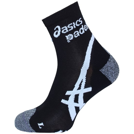 Asics Motion Dry Heren Zwarte Padel Sokken - Image 1