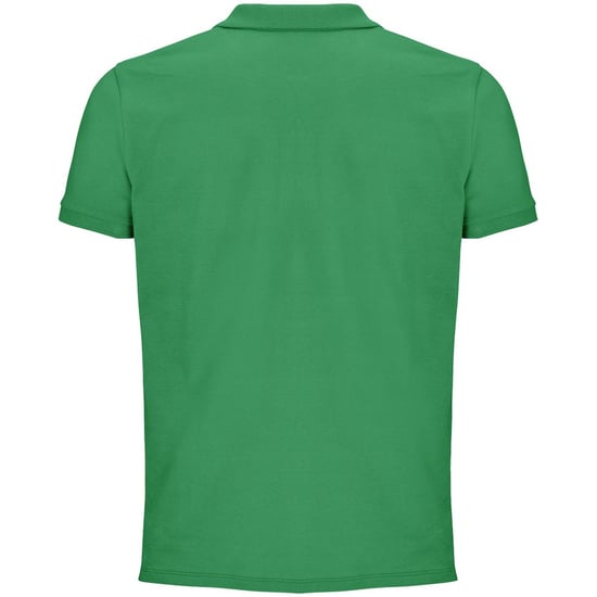 SOLS Heren Planet Piqué Biologisch Poloshirt (Voorjaarsgroen) - Image 2