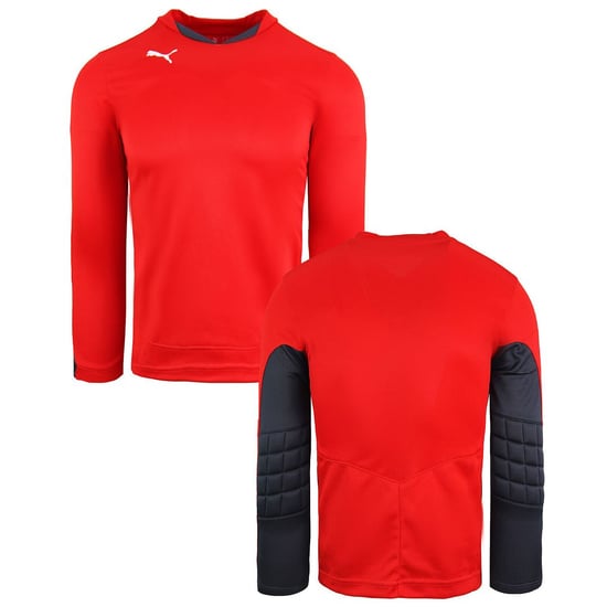 Puma V5.08 Long Sleeve Crew Red Kids Buffon Goalkeeper Football Top 700489 24J