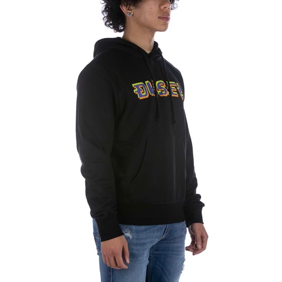 Diesel Sweatshirt S-Ginn Capuchon K27 Zwart - Image 2