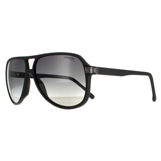 Carrera Aviator Unisex Matte Black Grey Gradient Polarized  1045/S