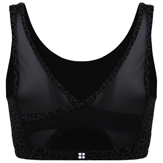 Sweaty Betty Icon Womens Grey Training Sports Bra - Image 2
