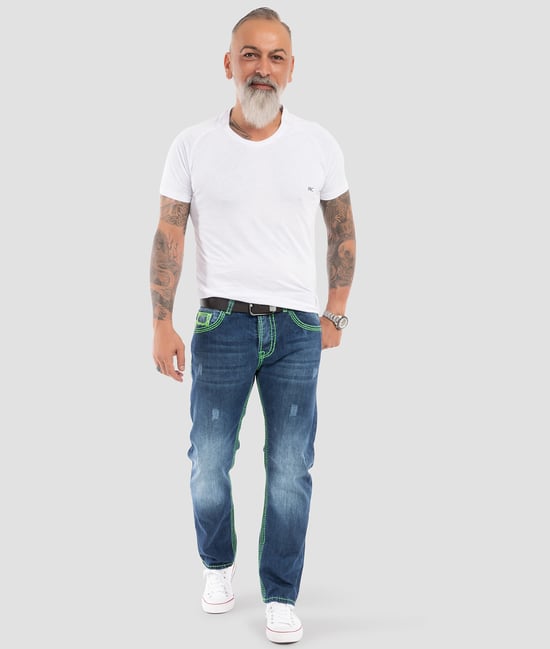 Rock Creek Jeans Blau