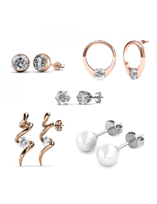 Adventskalender 13 juwelen en 11 parels - Zilver en Oostenrijks kristal - Image 4