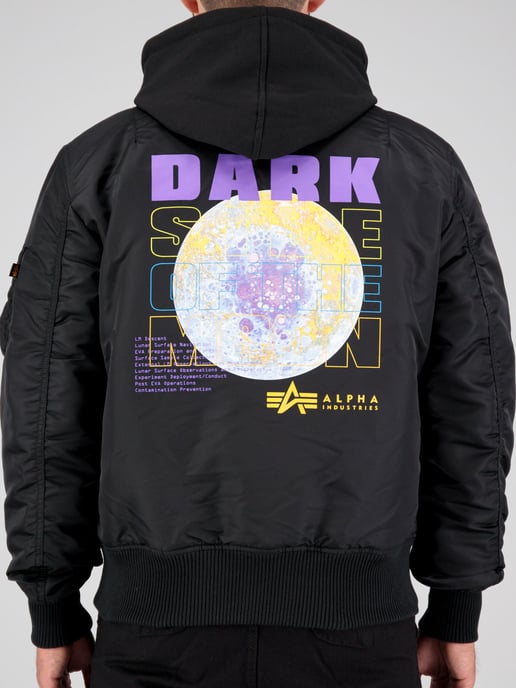 MA-1 VF Vintage Fit Hood Dark Side Bomber Jacket - Image 2