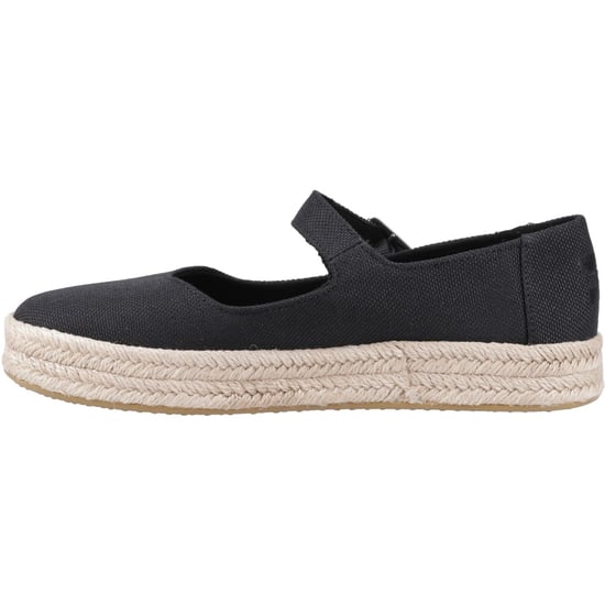 TOMS Carolina Mary Jane Polyester Vrouwen Zwarte Espadrilles - Image 4