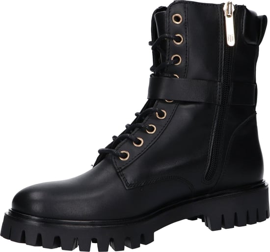Enkellaarsjes voor dames Tommy Hilfiger in zwart - Image 2