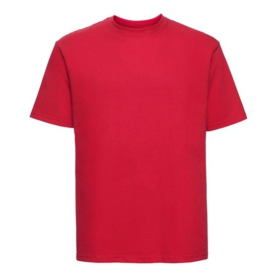 Russell Heren Klassiek Ringspun Katoen T-Shirt (Klassiek rood) - Image 1