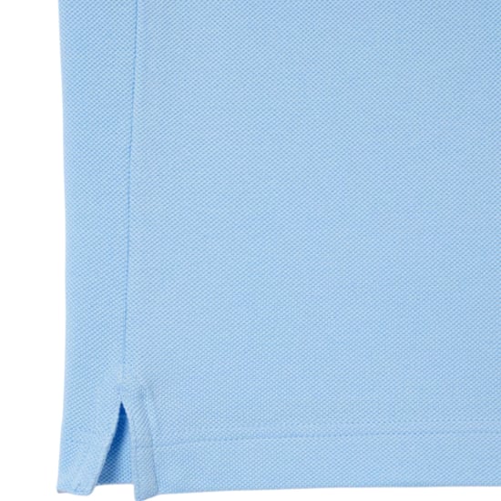 Lacoste Mens Slim Fit Short Sleeve Polo Shirt In Blue