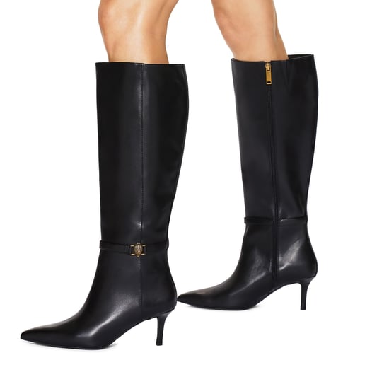 Kurt Geiger London Leather Kensington Flexi Knee Boots
