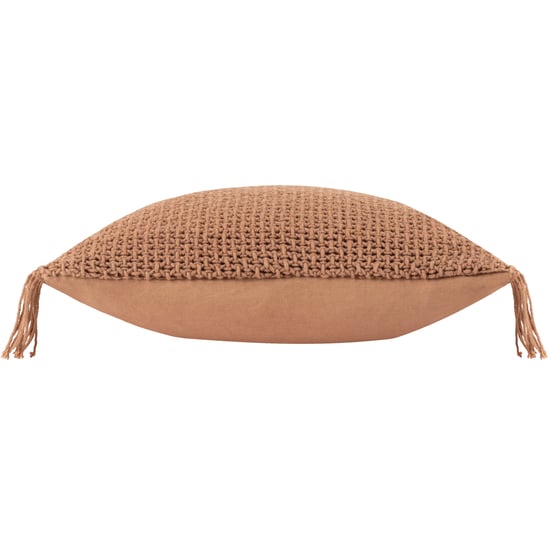 Yard Nimble Knitted Feather Filled Cushion