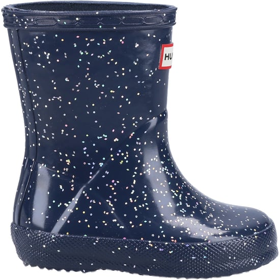Hunter Kids First Classic Giant Glitter Childrens Wellingtons