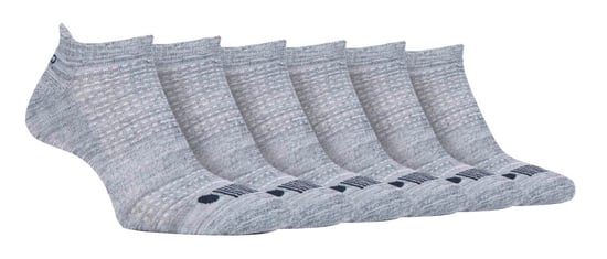 Jeep - Set van 6 katoenen sportenkelsokken voor heren - Grijs / Lichtgrijs - Image 1