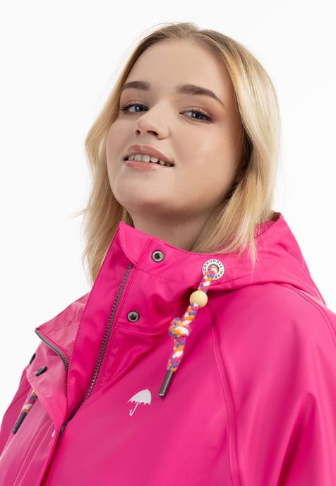 Schmuddelwedda Grote maat regenjas bridgeport Dames ROZE-280 - Image 4