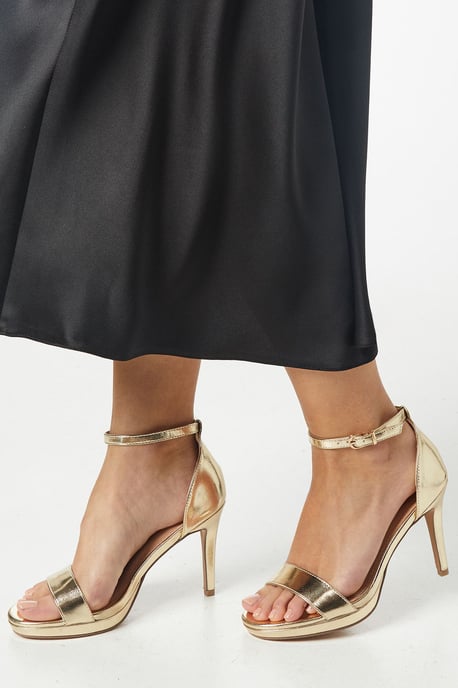 Wide Fit Talia Platform Heeled Sandals