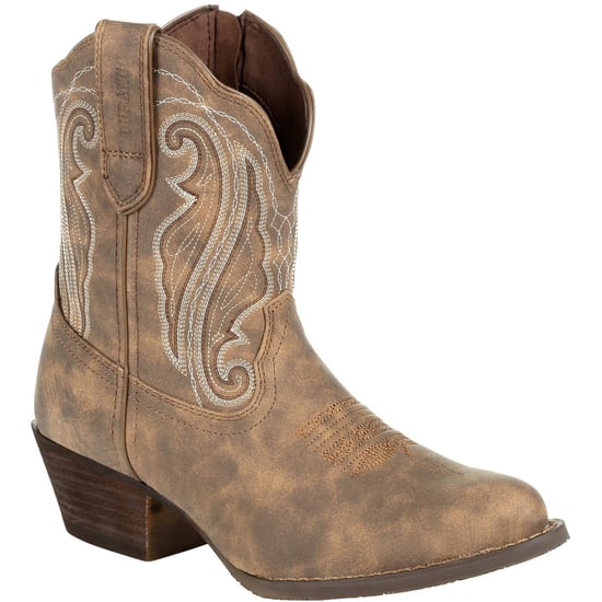 Durango Crush Leer Vrouwen Laarzen Driftwood - Image 1