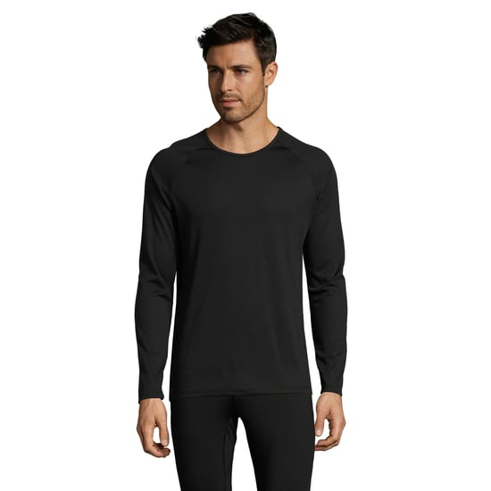 SOLS Heren Sportief T-Shirt met lange mouwen (Zwart) - Image 5