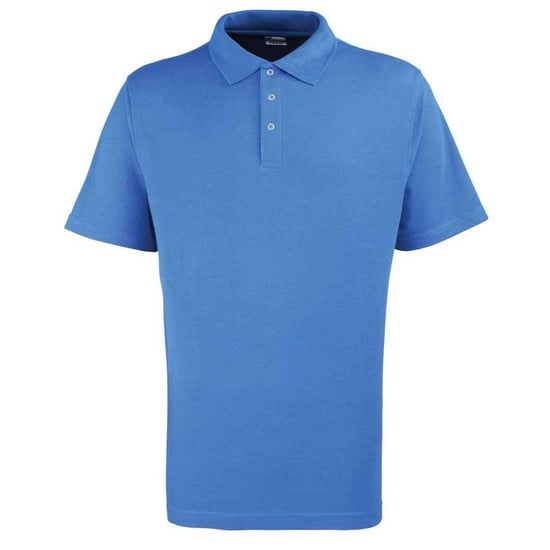 Premier poloshirt met studs voor heren (Koningsblauw) - Image 1