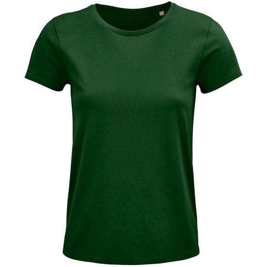 SOLS Dames/dames Crusader Organisch T-shirt (Fles groen) - Image 1