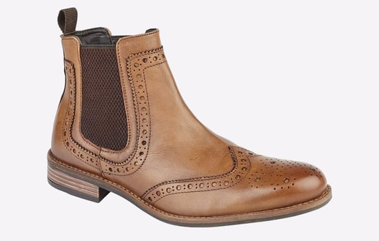 Roamers Hamlin Brogue Ankle Boot Mens - Image 1