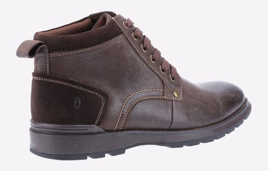 Hush Puppies Dean Suède Bruine Herenlaarzen - Image 3