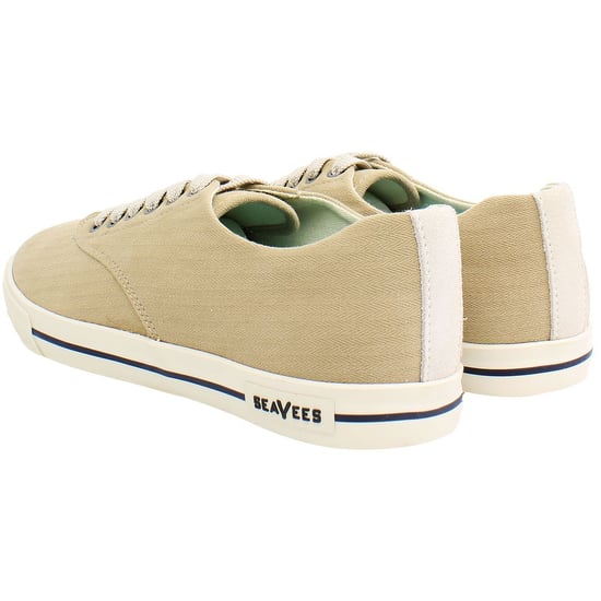 Seavees Hermosa Surfwash Heren Bruine Plimsolls - Image 3