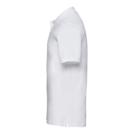 Russell Heren Klassiek Piqué Katoenen Polo Shirt (Wit) - Image 4