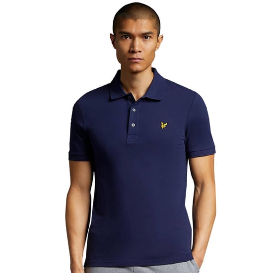 Lyle & Scott Gewoon poloshirt in Marine - Image 1