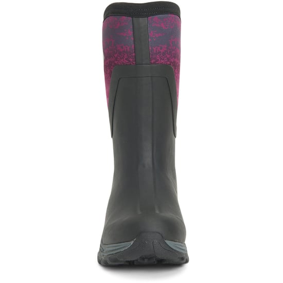 Muck Boots Arctic Sport Mid Rubberen Zwarte/Magenta Regenlaarzen - Image 3