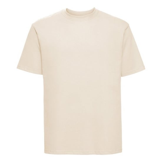 Russell Heren Klassiek Ringspun Katoen T-Shirt (Natuurlijk) - Image 1