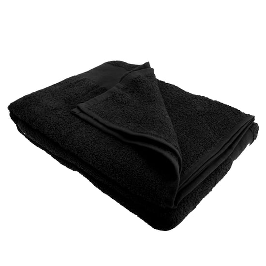 SOLS Eiland 100 Badlaken/handdoek (100 X 150cm) (Zwart) - Image 1