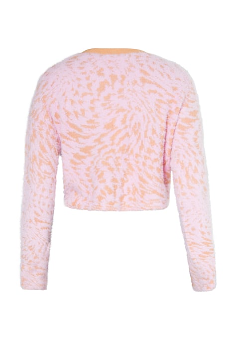 Mymo Vest Dames roze oranje - Image 2