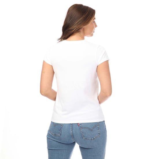 Vrouwen Levi's Graphic Authentieke T-shirt in Wit - Image 2