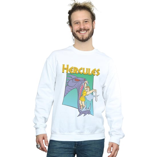 Disney Heren Hercules Hydra Fight Sweatshirt (Wit) - Image 2