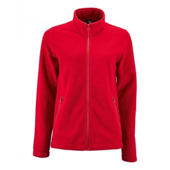 SOLS Dames/dames Normandische Fleece Jacket (Rood) - Image 1