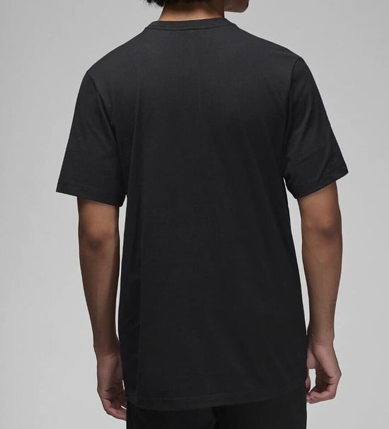 Nike Air Jordan Mens T Shirt In Black