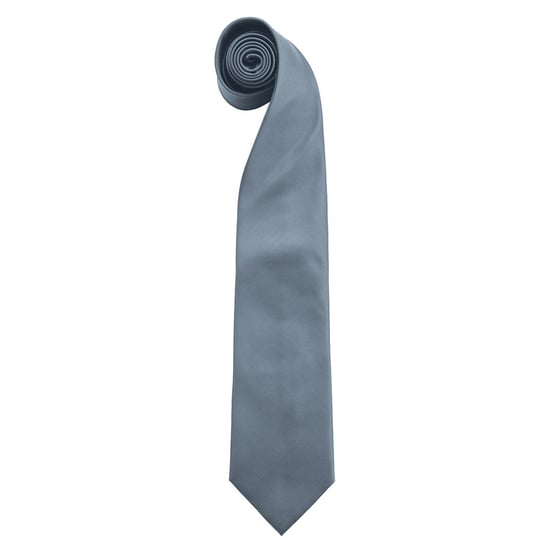 Premier Heren Kleuren Mode Stropdas (Grijs) - Image 1