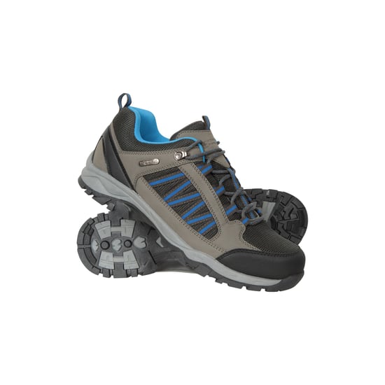 Mountain Warehouse Mens Path Waterproof Walking Shoes (Grey)