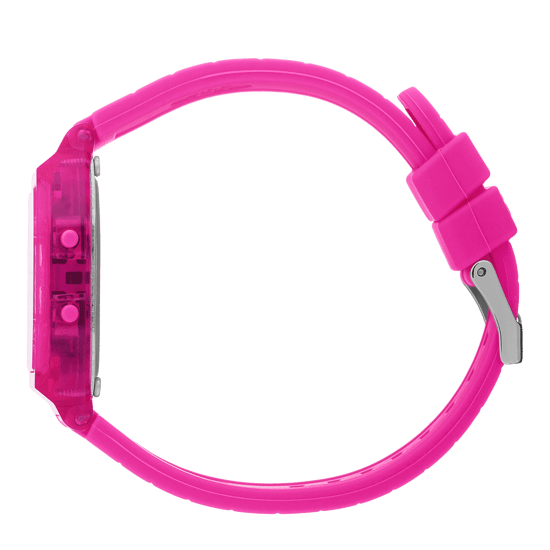 Ice Watch Ice Digit Retro - Neon Roze - Transparante Meisjes Pink Horloge 022887 - Image 2