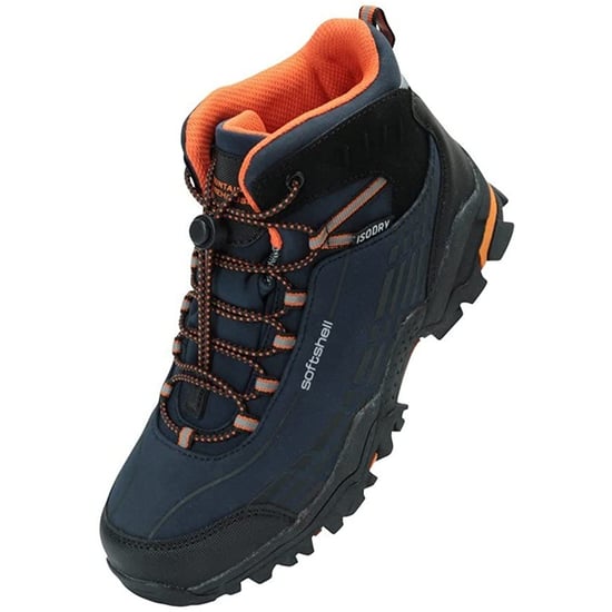 Mountain Warehouse Softshell wandelschoenen voor kinderen/Kinderen (Blauw) - Image 1