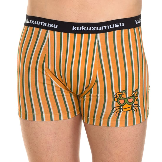 Thin elastic boxer and fabric adaptable to the body 98246 men