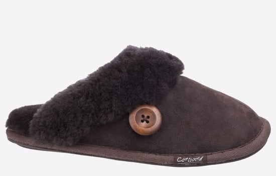 Cotswold Lechlade Damesmuiltjes Van Chocoladebruin Leer - Image 1